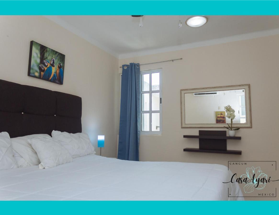 Casa Ayari - 3 Habitaciones - 2 A 6 Personas - Wifi- Ac (Adults Only) Κανκούν Εξωτερικό φωτογραφία