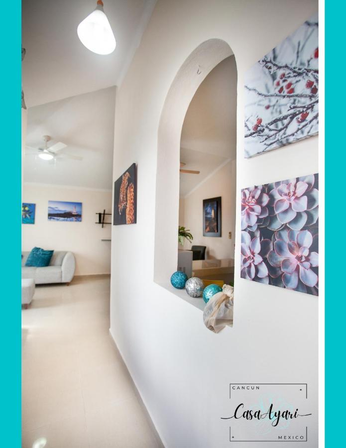 Casa Ayari - 3 Habitaciones - 2 A 6 Personas - Wifi- Ac (Adults Only) Κανκούν Εξωτερικό φωτογραφία