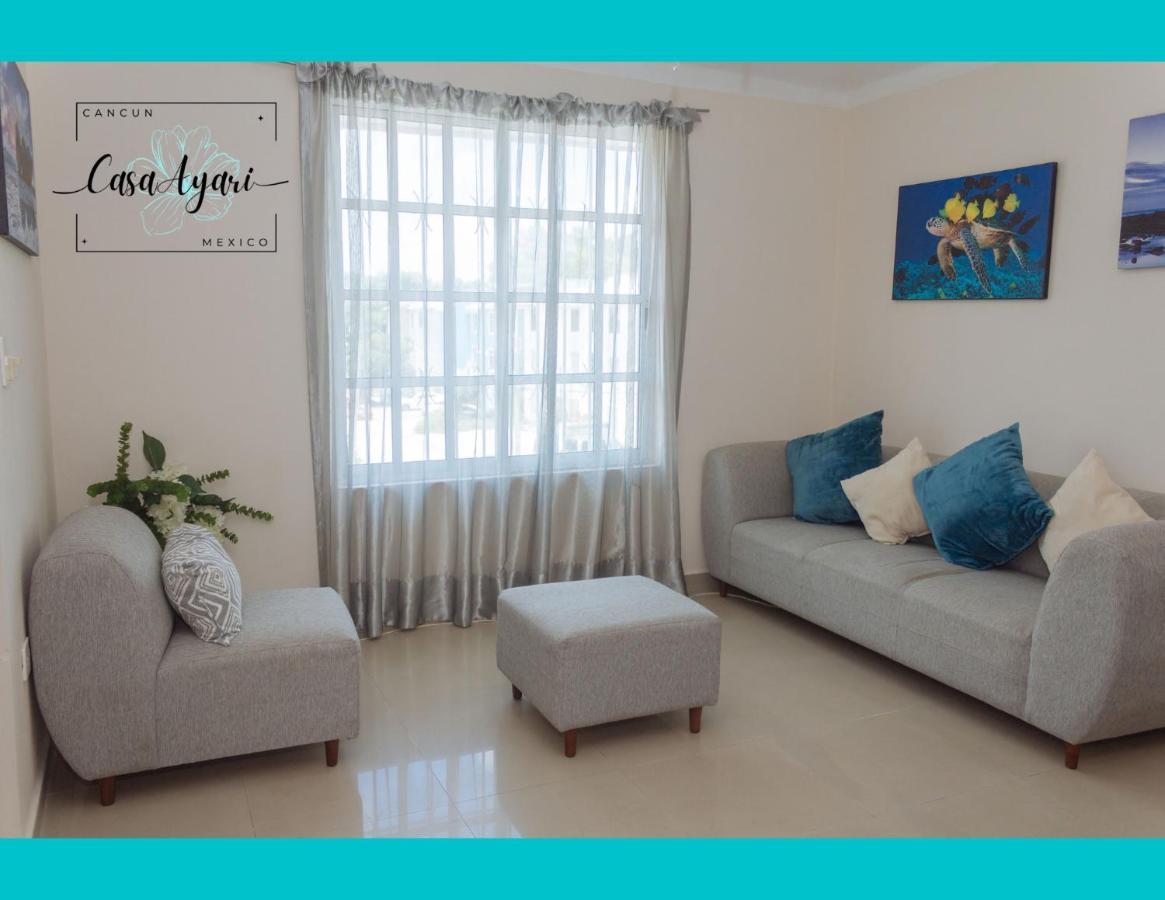 Casa Ayari - 3 Habitaciones - 2 A 6 Personas - Wifi- Ac (Adults Only) Κανκούν Εξωτερικό φωτογραφία